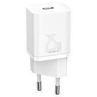 BASEUS SUPER SI QUICK CHARGER 1C 25W EU WHITE-4MR BASEUS SUPER SI QUICK CHARGER 1C 25W EU WHITE