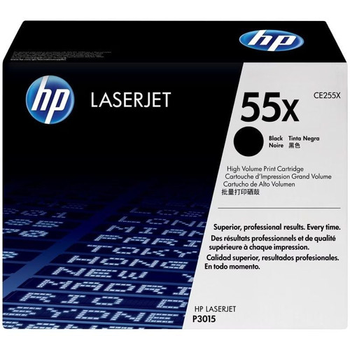 Toner hp 55x ce255x negro 12500-MR55 Toner hp 55x ce255x negro 12500