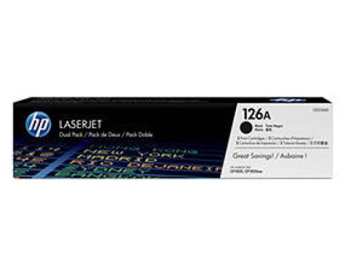 Toner hp 126a ce310ad negro 1200