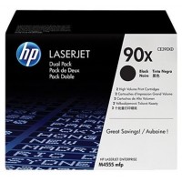 Toner hp 90x pack 2 negro