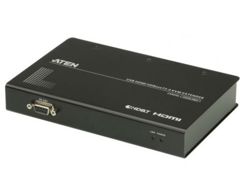 ATEN EXTENSOR KVM HDBASET™ 2.0 HDMI USB (UNIDAD REMOTA) 4K A 100M SIN ETHERNET (CE820R-ATA-G)