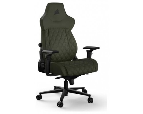 Corsair TC500 LUXE Silla para videojuegos de PC Asiento acolchado Verde