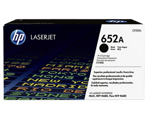 Toner hp 652a negro