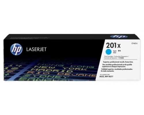 Toner hp cf401x cyan 201x laserjer