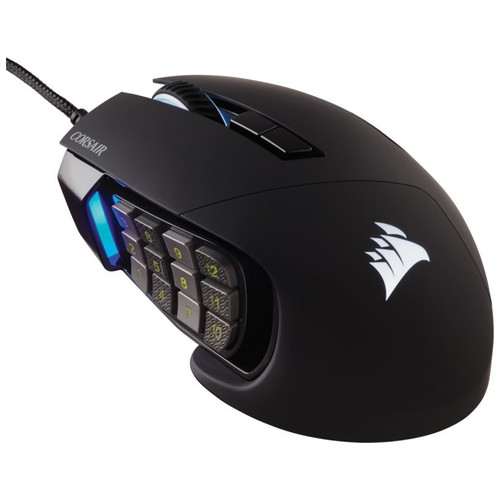 Corsair Scimitar RGB Elite ratón mano derecha USB tipo A Óptico 18000 DPI-MR39 Corsair Scimitar RGB Elite ratón mano derecha USB tipo A Óptico 18000 DPI