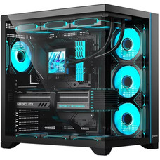 Hiditec Caja ATX Gaming H3 PRO ARGB Black