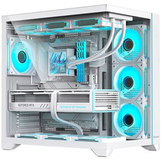 Hiditec Caja ATX Gaming H3 PRO ARGB White