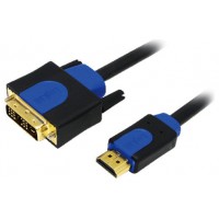 CABLE HDMI-M A DVI-M 3M LOGILINK