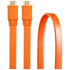 CABLE 3GO HDMI V1.4 PLANO 1.8M 24K NARANJA