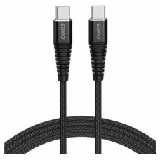 CABLE USB-C A USB-C SAVIO 5A 2M CL-160