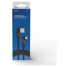 CABLE REVERSIBLE USB SAVIO MICRO A USB-A 1M CL-161