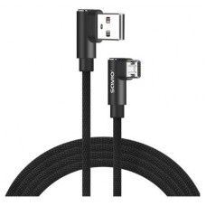 CABLE REVERSIBLE USB SAVIO MICRO A USB-A 2M CL-162-GK1 CABLE REVERSIBLE USB SAVIO MICRO A USB-A 2M CL-162