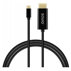 CABLE USB-C a HDMI SAVIO CL-191 2M