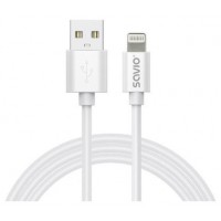 CABLE USB-A-LIGHTNING SAVIO CL-192
