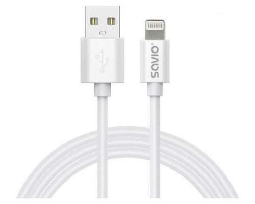 CABLE USB-A-LIGHTNING SAVIO CL-192