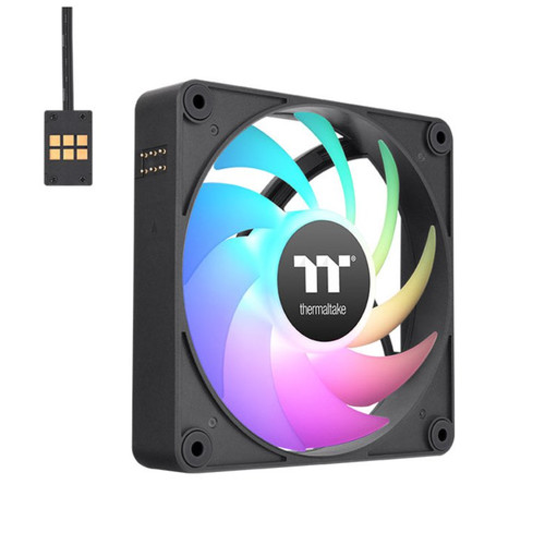 Thermaltake CL-F182-PL14SW-A sistema de refrigeraci&Atilde;&sup3;n para ordenador Carcasa del ordenador Ventilador 14 cm Negro 3 pieza(s)