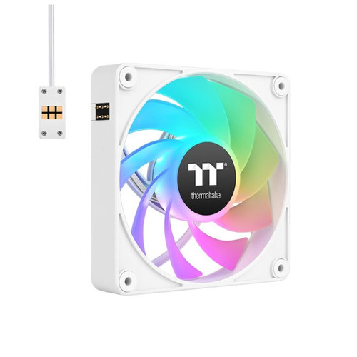 Thermaltake CL-F195-PL14SW-A sistema de refrigeraci&Atilde;&sup3;n para ordenador Carcasa del ordenador Ventilador 14 cm Blanco 3 pieza(s)