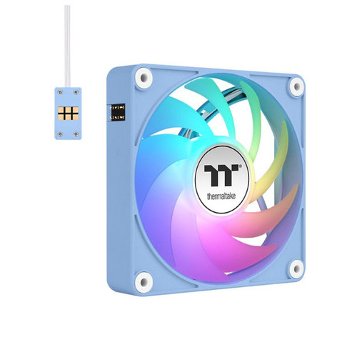 Thermaltake CL-F196-PL12BU-A sistema de refrigeraci&Atilde;&sup3;n para ordenador Carcasa del ordenador Ventilador 12 cm Azul 3 pieza(s)