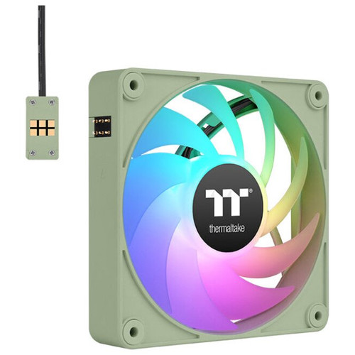 Thermaltake CL-F196-PL12MG-A sistema de refrigeración para ordenador Carcasa del ordenador Ventilador 12 cm Verde 3 pieza(s)-DI8 Thermaltake CL-F196-PL12MG-A sistema de refrigeración para ordenador Carcasa del ordenador Ventilador 12 cm Verde 3 pieza(s)