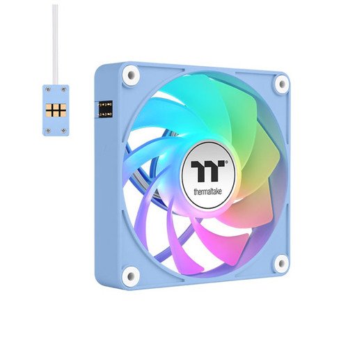 Thermaltake CL-F198-PL12BU-A sistema de refrigeraci&Atilde;&sup3;n para ordenador Carcasa del ordenador Ventilador 12 cm Azul 3 pieza(s)