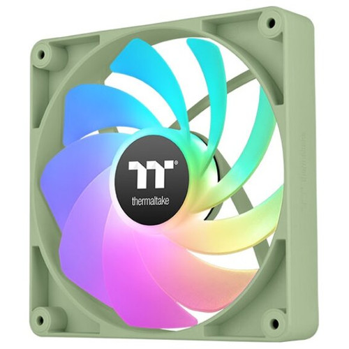Thermaltake Matcha Green CT120 Carcasa del ordenador Ventilador 12 cm Gris 2 pieza(s)
