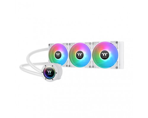REFRIGERACION LIQUIDA THERMALTAKE TH360 V2 ARGB 3VENTX120 BLANCO