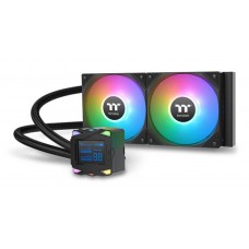 REFRIGERACION LIQUIDA CPU THERMALTAKE LA240-S ARGB 2X120MM NEGRO