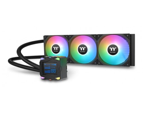 REFRIGERACION LIQUIDA CPU THERMALTAKE LA360-S ARGB 3X120MM NEGRO