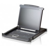 Aten Consola LCD single rail (VGA, PS/2-USB)