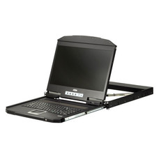 ATEN CL3100NX consola de rack 47 cm (18.5") 1366 x 768 Pixeles Metal, Plástico Negro 1U-MR255 ATEN CL3100NX consola de rack 47 cm (18.5") 1366 x 768 Pixeles Metal, Plástico Negro 1U