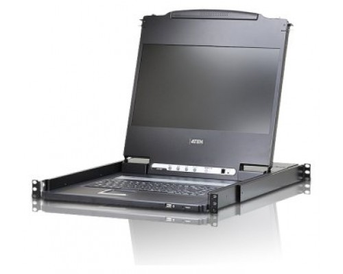 ATEN CL6700MW-ATA-AG interruptor KVM Montaje en rack Negro