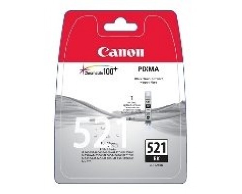 Cartucho tinta canon cli 521bk negro