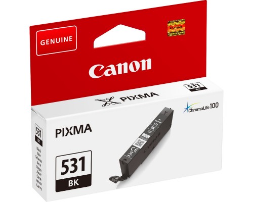 CARTUCHO TINTA NEGRO CANON CLI-531BK (Espera 4 dias)