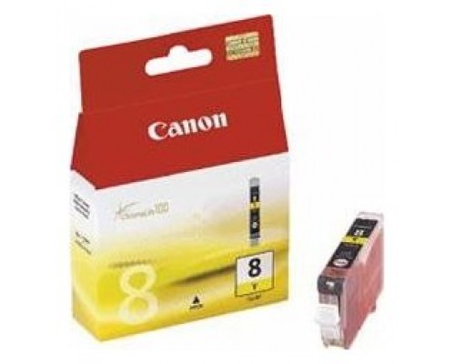 Cartucho tinta canon cli8 amarillo 8ml