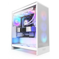 NZXT H7 Flow RGB Midi Tower Blanco