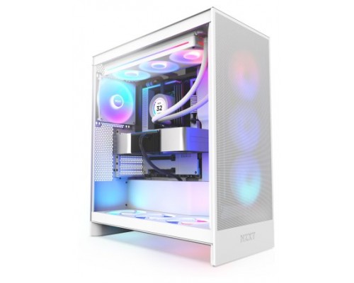 NZXT H7 Flow RGB Midi Tower Blanco