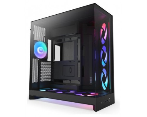 NZXT H9 Flow RGB+ Midi Tower Negro