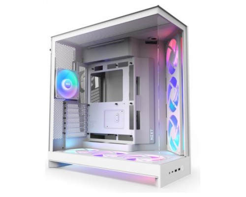 NZXT H9 Flow RGB+ Midi Tower Blanco