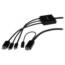 STARTECH CABLE USB-C, HDMI MINI DP A HDMI 2M