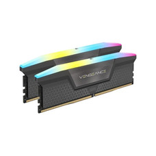 DDR5 CORSAIR VENGEANCE RGB 2x 8GB 6000 AMD/XMP CL36 GRIS