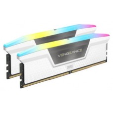 MEMORIA CORSAIR DDR5 32GB 2X16GB PC6400 VENGEANCE RGB BLANCA CMH32GX5M2B6400Z36W