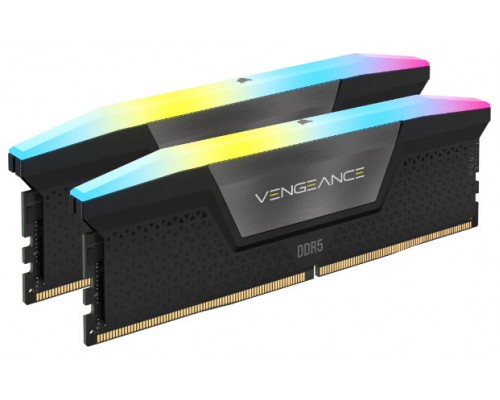 Corsair Vengeance RGB CMH64GX5M2B6000C30 módulo de memoria 64 GB 2 x 32 GB DDR5 6000 MHz