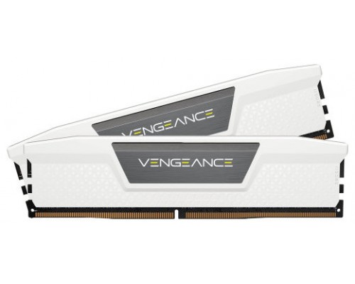 MEMORIA CORSAIR DDR5 32GB 2X16GB PC6400 VENGEANCE BLANCA CMK32GX5M2B6400Z32W