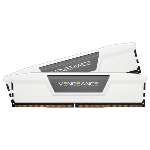 MEMORIA CORSAIR DDR5 32GB 2X16GB PC6400 VENGEANCE BLANCA CMK32GX5M2B6400Z32W