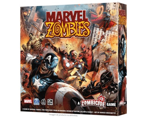 Juego mesa marvel zombies edad recomendada