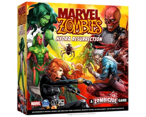 Juego mesa marvel zombies: hydra resurrection