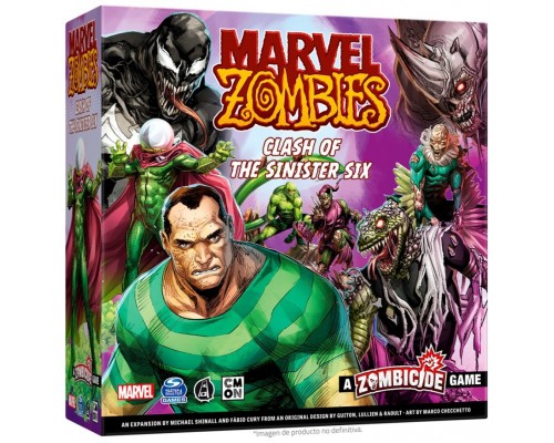 Juego mesa marvel zombies: clash of