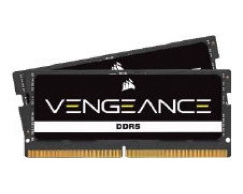 MEMORIA CORSAIR DDR5 48GB 2X24GB PC5600 SODIMM VENGEANCE CMSX48GX5M2A5600C48