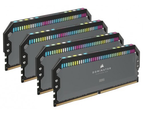MEMORIA CORSAIR DDR5 64GB 4X16GB PC5600 DOMINATOR PLATINUM RGB CMT64GX5M4B5600Z36