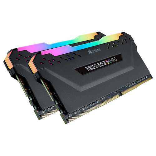 DDR4 32 GB(2X16KIT) 2666 VENGEANCE PRO BLACK RGB LED CORSAIR (Espera 4 dias)-SX51 DDR4 32 GB(2X16KIT) 2666 VENGEANCE PRO BLACK RGB LED CORSAIR (Espera 4 dias)